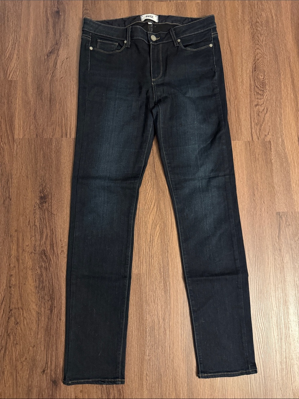 PAIGE Skinny Jeans in Dark Indigo